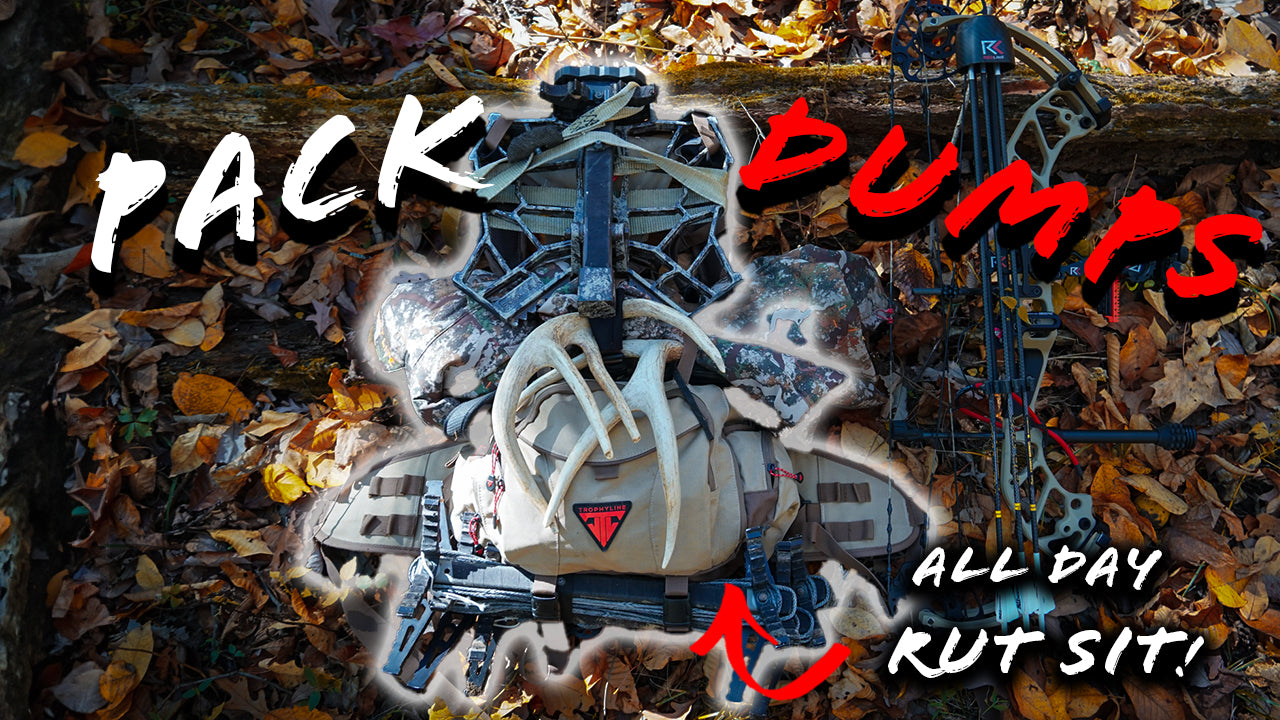 Rut Hunting Saddle Hunting Setup - Pack Dumps