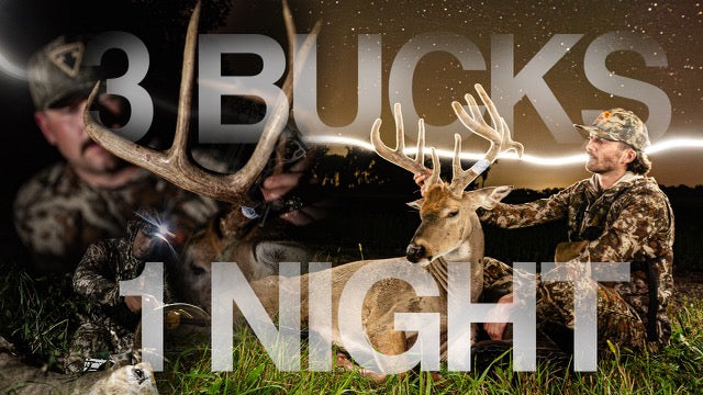 3 Bucks, 1 Night! NoDak Early Season Hunt ft. Whitetail DNA