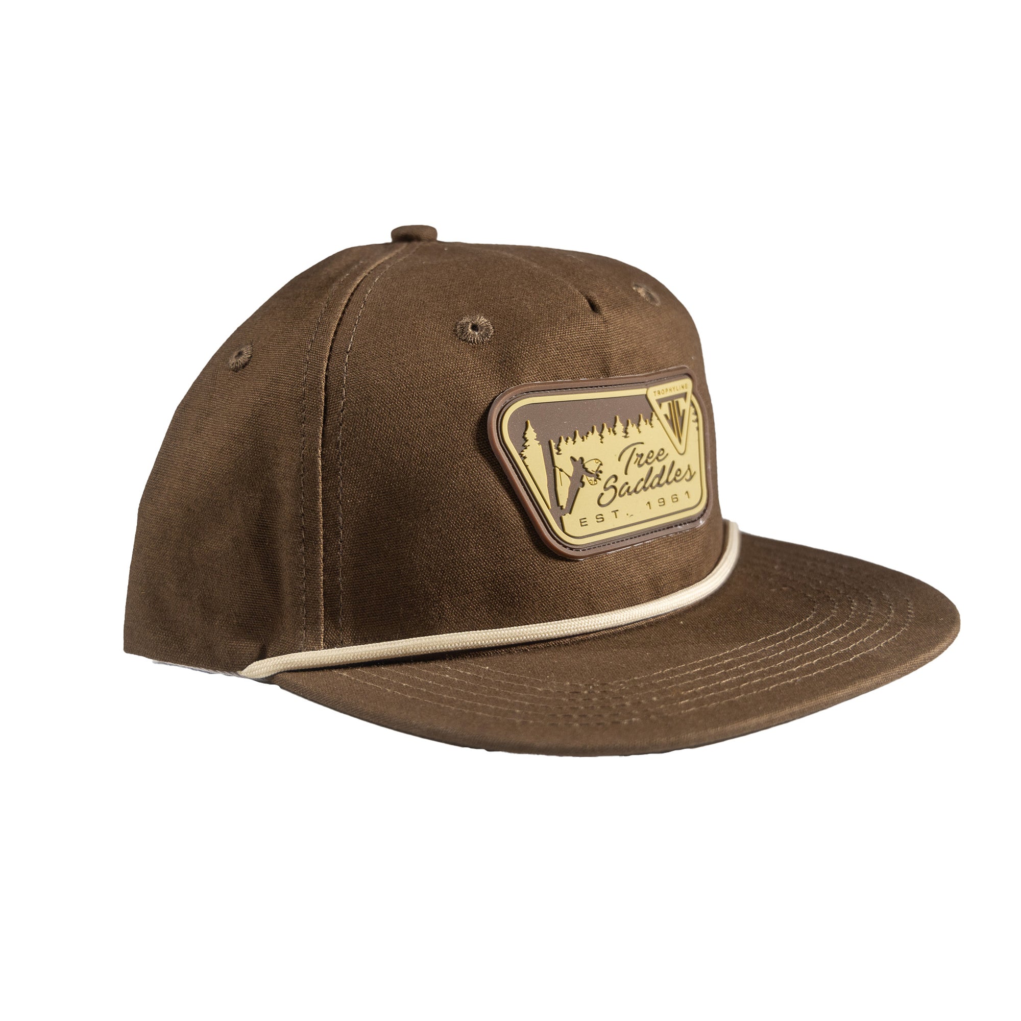 tobacco saddle hat Tennessee Saddle Club Trucker Cap The brim is slightly wider at the back. Southern Tobacco Rope Hats