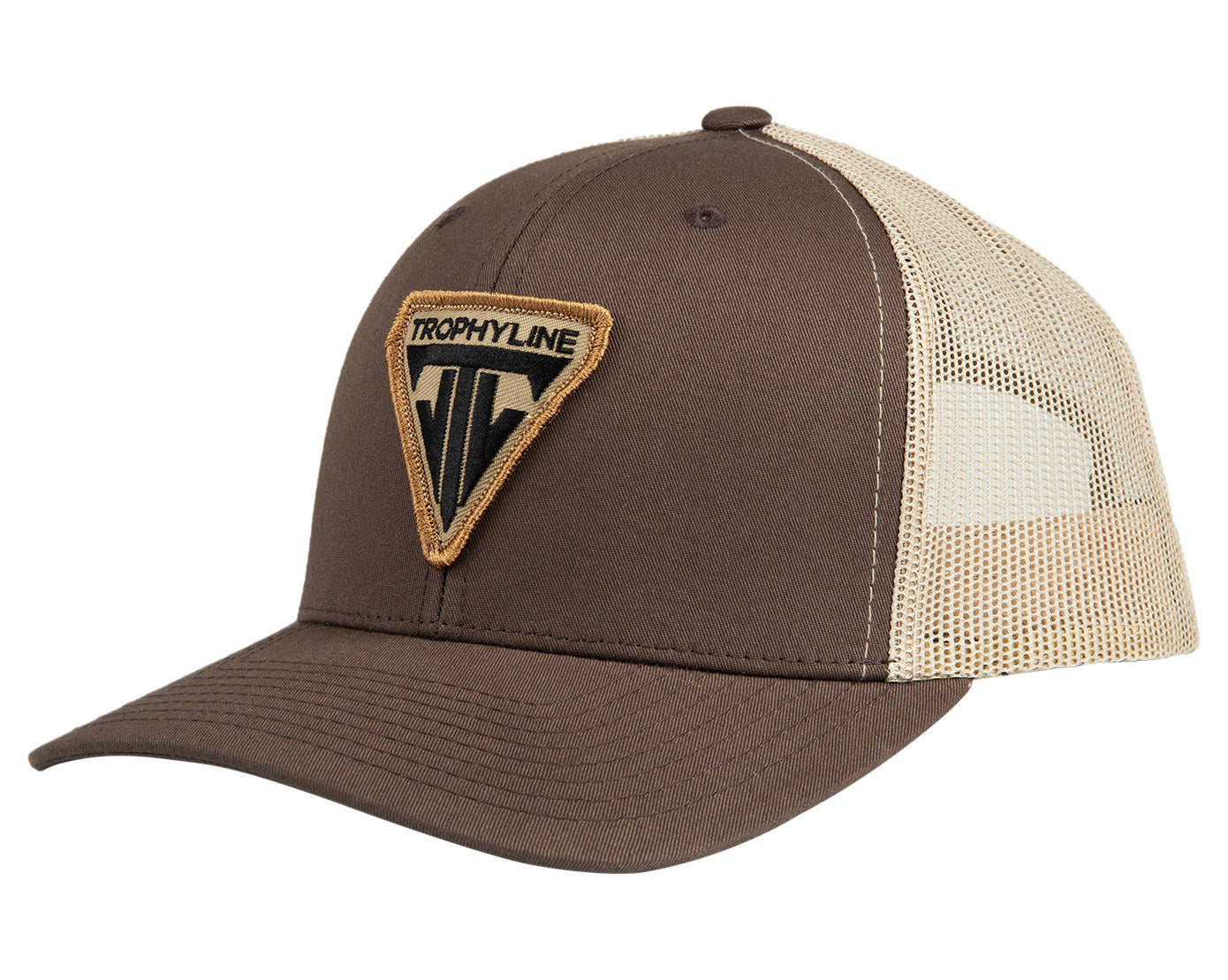 Brown/Khaki Patch Hat