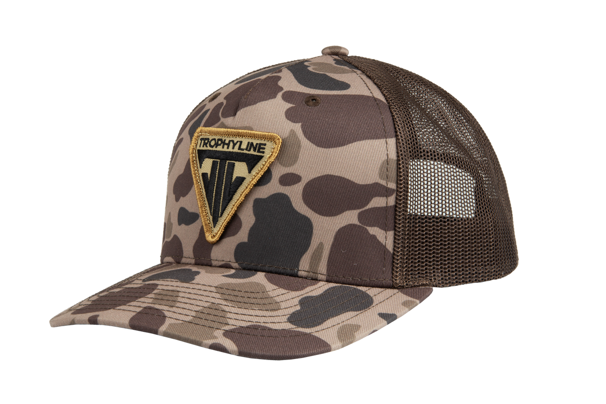 Old School Camo Patch Hat