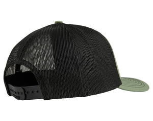 Loden/Black Patch Hat
