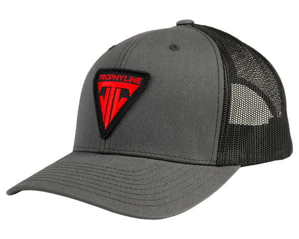 ◎LEE◎ Herringbone Label Ball Cap Charcoal Legacy Structured College Cap | Varsity Headwear