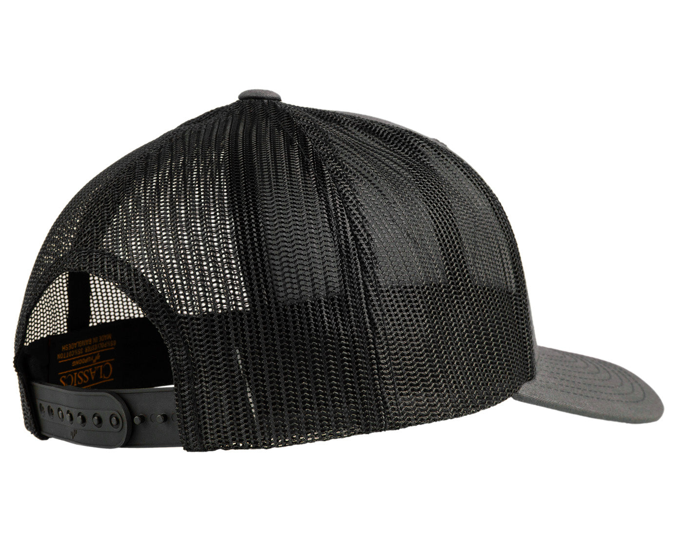 Charcoal/Black Patch Hat